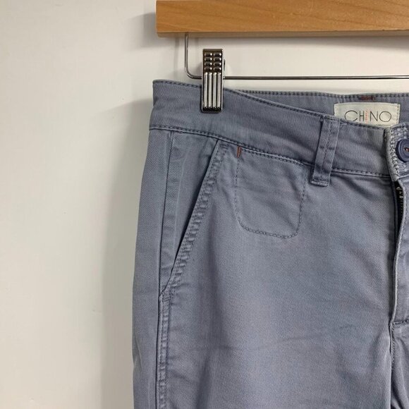 Chino By Anthropologie Women's Mid Rise Cotton 5‎ Pocket Khaki Pants Size 25 NWT - Picture 3 of 15